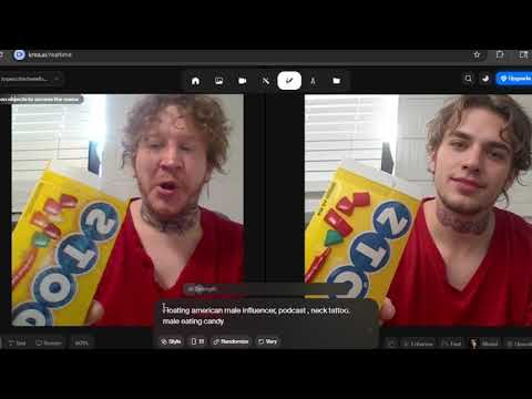 Krea.ai Realtime Camera Demo — This Is Next-Gen AI Vision