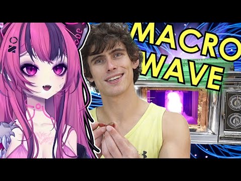 Ironmouse Reacts to 20,000 WATT MICROWAVE!!