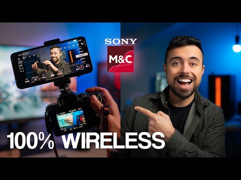 Sony Monitor & Control - Wireless Monitor for A7IV, FX30, FX3, FX6