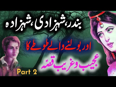 Bandar Shehzadi Shehzaday Aur Bolne Walay Totay Ka Ajeeb Qissa Part 2