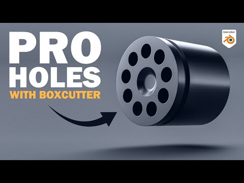 Blender Boxcutter Tips: Fast & Precise Circular Booleans