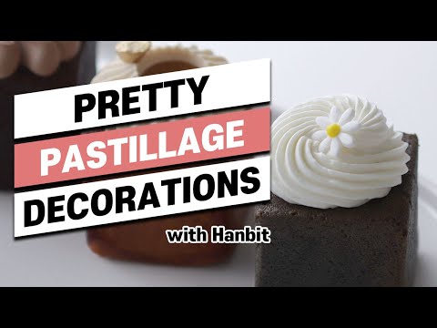 Secret decoration technique PASTILLAGE | Pastry 101 | Versatile decoration tool for pastry