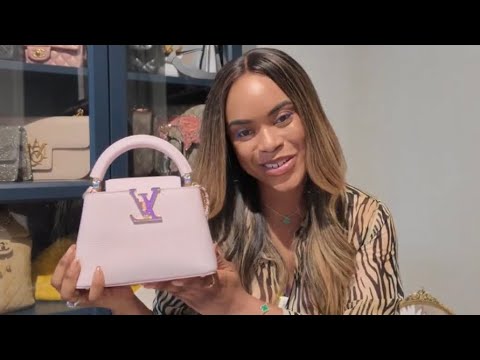 Louis Vuitton Capucines Mini Handbag + LV x Murakami Passport Cover