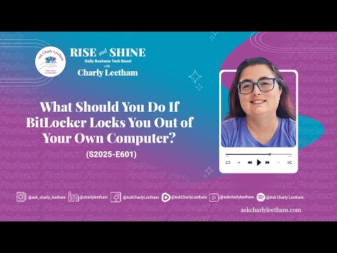What Should You Do If BitLocker Locks You Out of Your Own Computer? (2025/601)