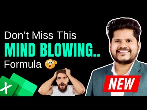 OMG 🔥 What a Mind Blowing Excel Formula ( don't Miss it )