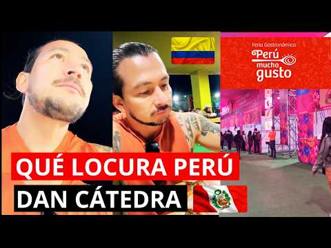 Colombian chef amazed by the magnitude of the Peru Mucho Gusto 2025 fair