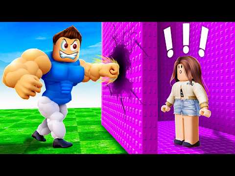 Я СТАЛ КАЧКОМ И СЛОМАЛ ВСЕ СТЕНЫ! 😱 ROBLOX