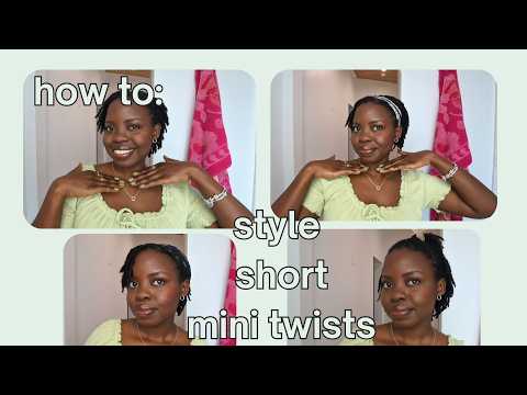 my go to mini twists hair styles