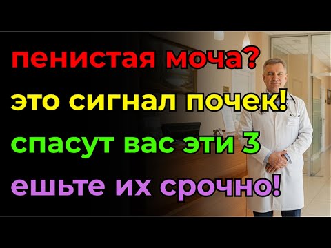 Если моча пенится, почки гибнут! Врач назвал 3 дешевых продукта, которые спасут ваше здоровье.