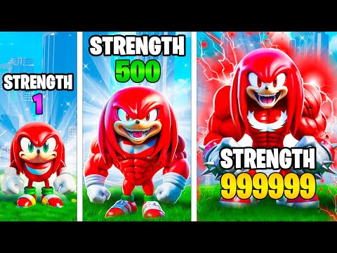 Upgrading KNUCKLES to the STRONGEST EVER in GTA 5