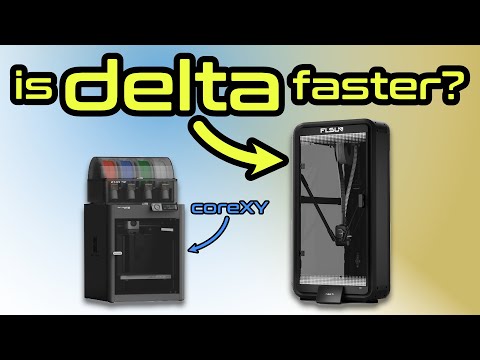 Can the New FLSUN T1 Delta 3D Printer Compete with CoreXY?