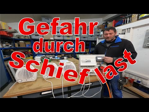 Schieflast in der Elektrik 🤔 Welche Ströme im Neutralleiter 😲 Gefahr ?💡Freunde des Stroms💡