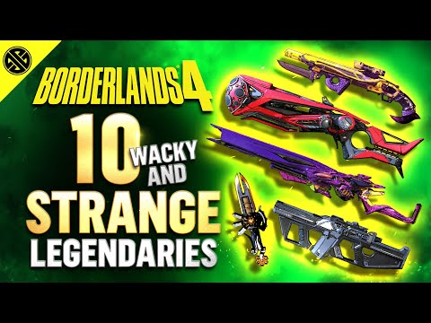 Borderlands 4: 10 WEIRD Legendary Weapons That Make Your Question Everything