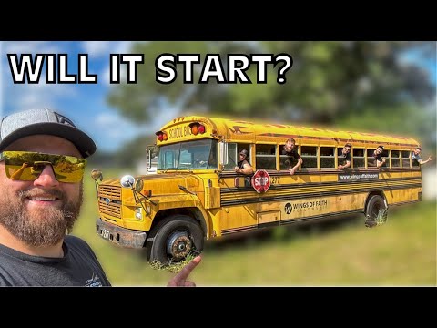 We Bought an Abandoned Church Bus for $800, Will It Drive Home?