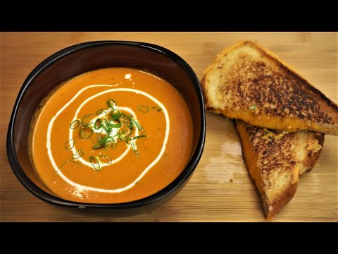 How To Make Creamy Tomato Bisque Soup - Easy One Pot Dishes