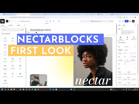 Nectarblocks for WordPress Gutenberg Editor + Theme - First Look.