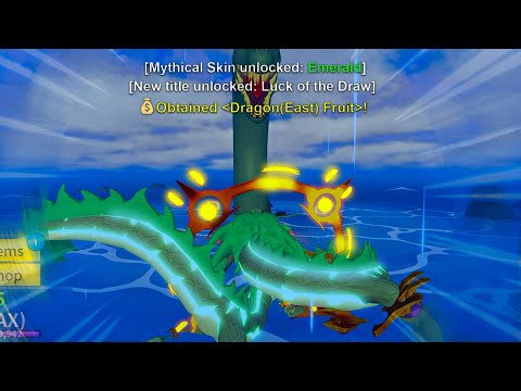 I Master West and East Dragon Fruit + Unlock Myth Skin, But This Happened?! [Blox Fruits]