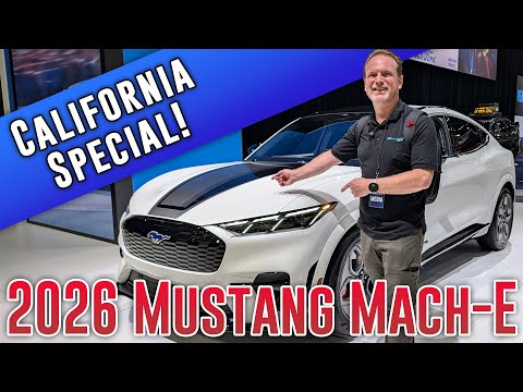 2026 Mustang Mach-E - California Special and and other changes!