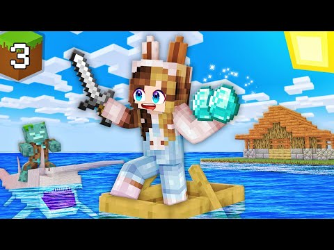 МАЙНКРАФТ, НО НА ОДНОМ БЛОКЕ В ОКЕАНЕ! ВЫЖИВАНИЕ НА ПЛОТУ! КРОЛЯ НАШЛА ЗАТОНУВШИЙ КОРАБЛЬ НА 1 БЛОКЕ