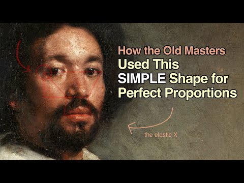 Master Portrait Drawing With This Simple X Pattern!