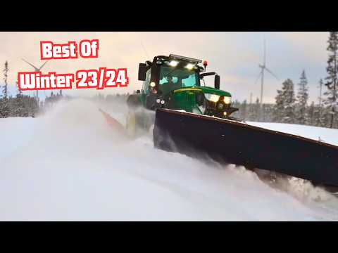 Snowplowing at Its Best – Top Clips from Winter 23-24