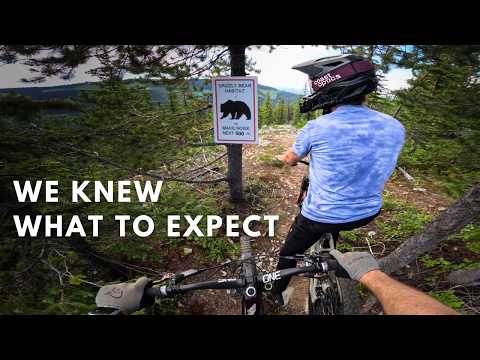 Scariest Ride of the summer! Grizzly Bear VS World's Best Trails