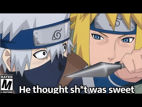 When Minato proved he's a SPEED GOD by HUMBLING Kakashi, Obito and The Raikage