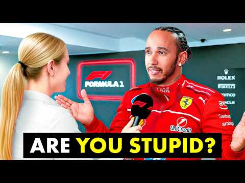 F1 DRIVERS Shutting Down Disrespectful Reporters