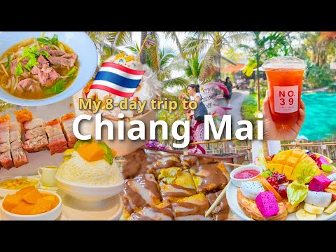 Chiang Mai 7 Days Itinerary 🇹🇭 What a Korean Tourist Actually Did | Full Vlog (1hr 20min)
