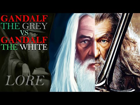GANDALF The Grey and Gandalf The White | What Is The Difference? | Middle-Earth Lore
