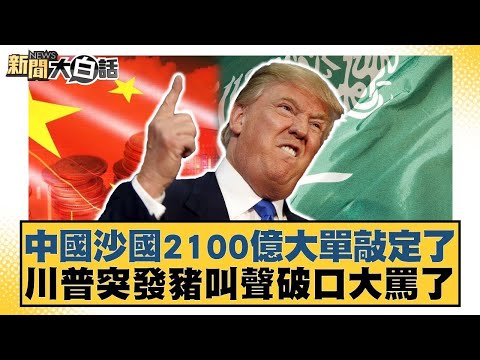 中國沙國2100億大單敲定了 川普突發豬叫聲破口大罵了【#新聞大白話】20251118-12｜#楊永明 #林郁方 #李大中 @tvbstalk