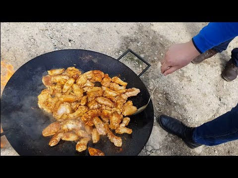 Сочные крылышки на садже. 4 кг одним разом!!!