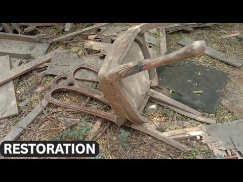 TRASH TO TREASURE || CHAIR RESTORATION || FURNITURE RESTORATION