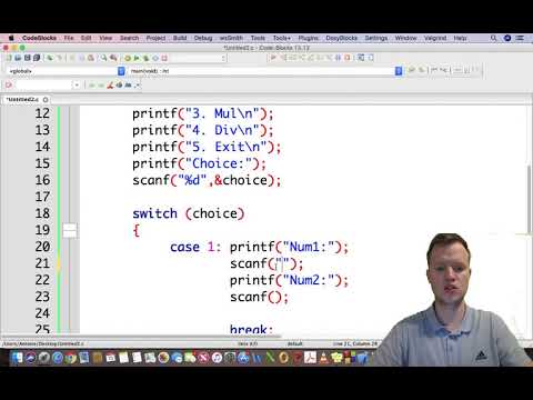 Ex1. C Programming - Calculator (Menu Driven)