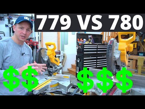 Same Saw??? $400 vs $600 - What's The Difference? Dewalt 779 vs 780 12" Sliding Miter Saw Review