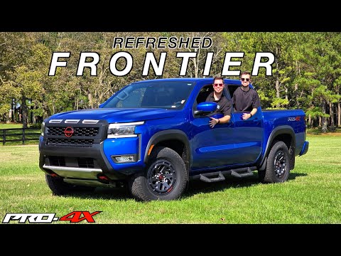 2025 Nissan Frontier PRO-4X -- REFRESHED All-Around & Still Thousands LESS Than Tacoma! (V-6 Engine)