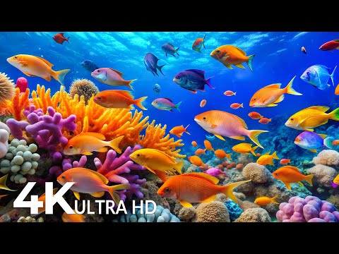The Best 4K Aquarium - Explore the Underwater World and Beautiful Coral Reef Fish for Deep Sleep #72