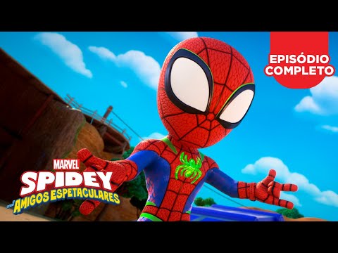 Spidey e Seus Amigos Espectaculares | EPISÓDIOS COMPLETOS | Vão, Dino-Webs, Vão! + Fantasma no Museu