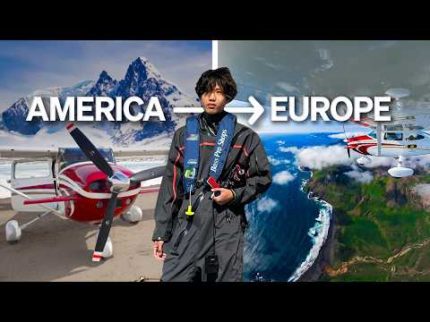 Flying a Plane Across the Atlantic at 17