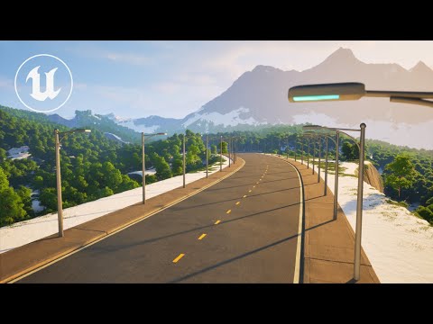 How To Make Roads with Landscape Splines and PCG in Unreal Engine 5