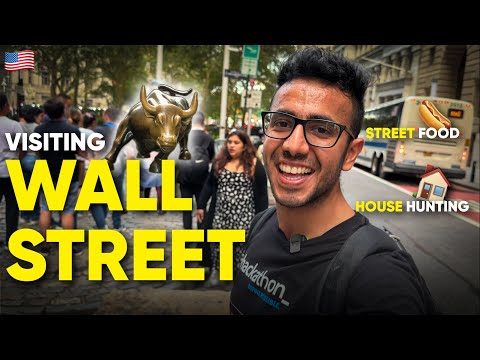 NYC vlog: A Day in Wall Street! Trying the Worst Rated Food! 🇺🇸