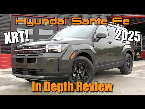 2025 Hyundai Sante Fe XRT: Start Up, Test Drive & In Depth Review