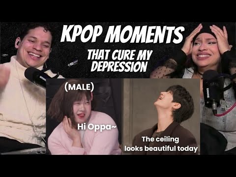 Waleska & Efra react to Kpop moments to cure depression