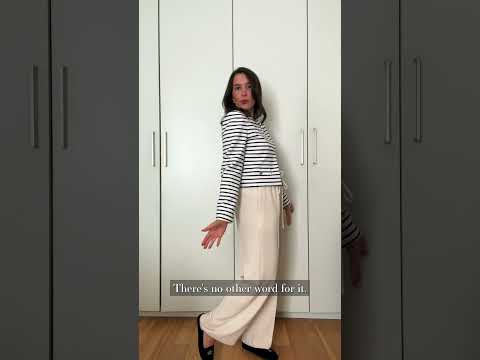 Yes, an elasticated waist CAN be made chic! #elegantstyle #simplyelegant #fashion