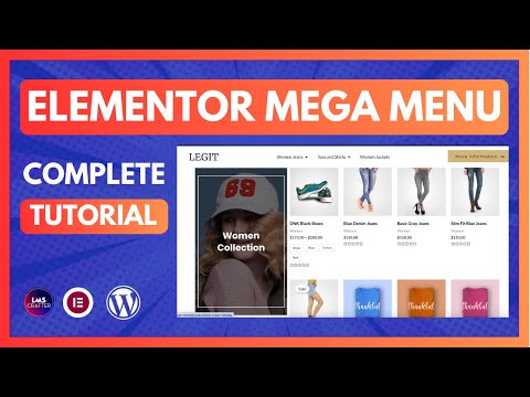 How to Create Mega Menu using Elementor | Elementor Pro Mega Menu tutorial