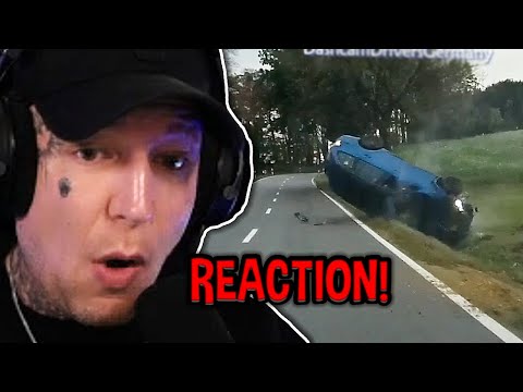 ÜBERSCHLAGEN bei 100 km/h! 😱 Dashcam Clips Reaktion | MontanaBlack Reaktion