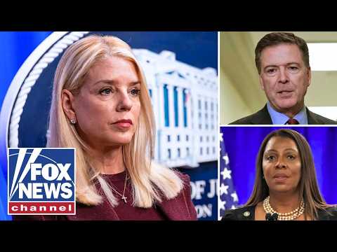 Bondi takes action after judge dismisses Comey, James cases: 'IMMEDIATE APPEAL'