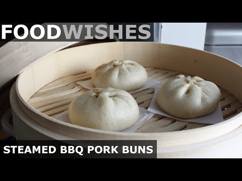 Steamed BBQ Pork Buns (Char Siu Bao) - Food Wishes