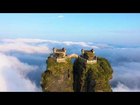 The real-life version of the City in the Sky, Fanjing Mountain in Guizhou