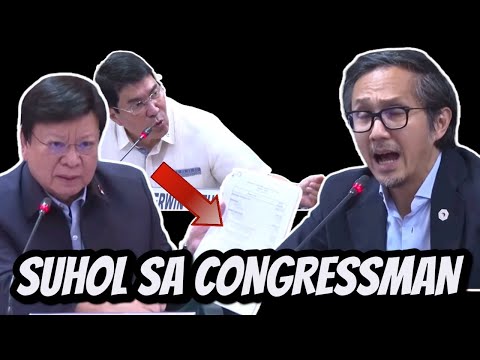 SUHOL SA MGA CONGRESSMAN UMABOT SA P450B AYON KAY SEN MARCOLETA 